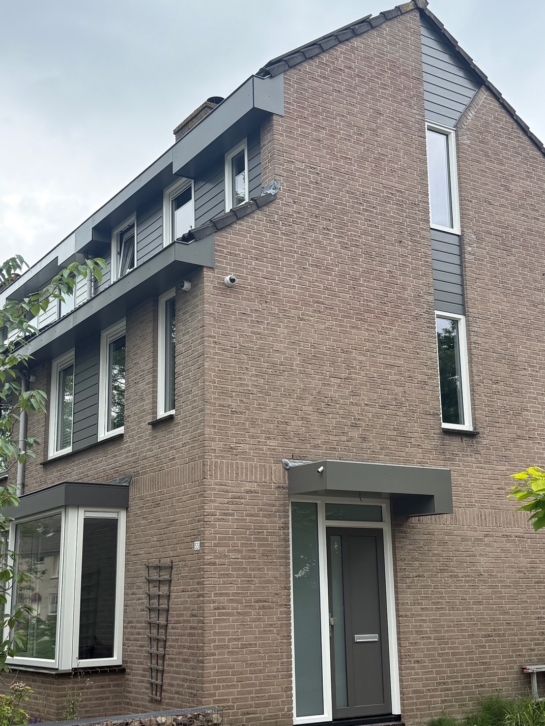 Na realisatie kunststof kozijnen Buitenhoflaan Leiderdorp foto 2
