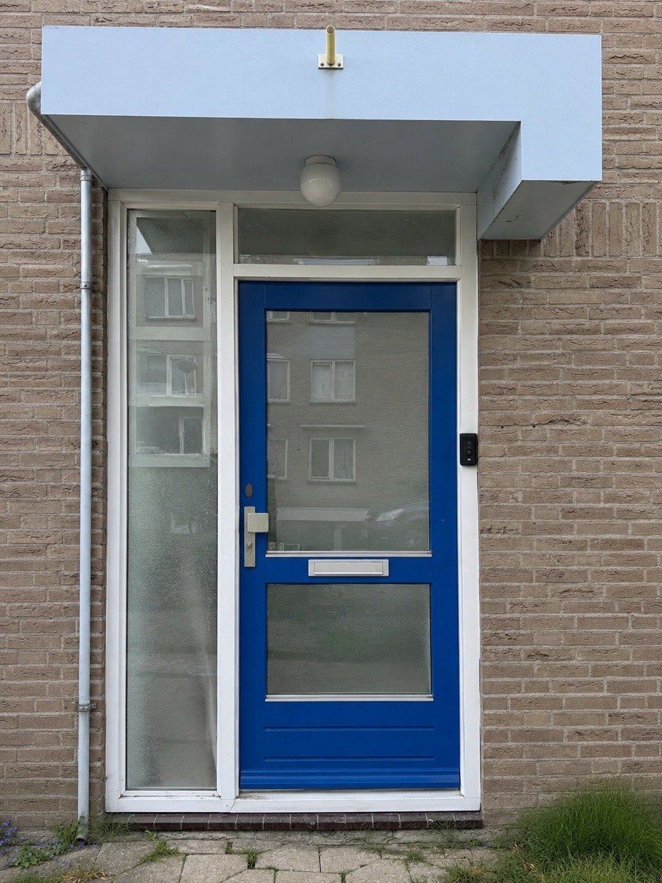 Voor situatie kunststof kozijnen Buitenhoflaan Leiderdorp foto 1
